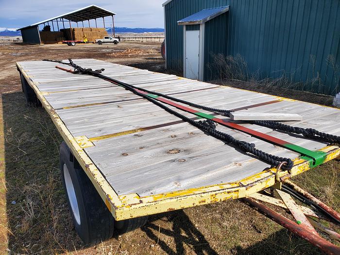 Used 24' Peterbilt Hay Truck + 30' Trailer