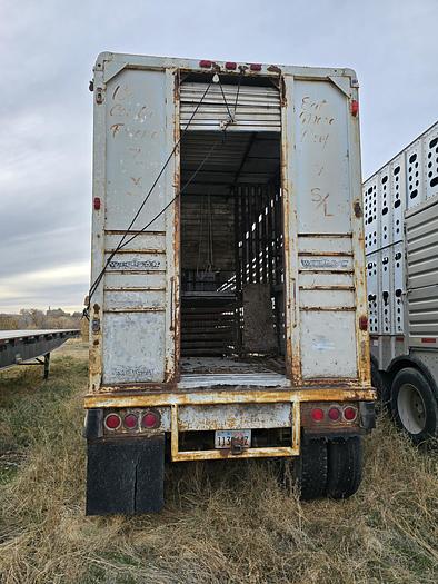 Used 1974 Wilson 42' Cattle / Livestock Trailer