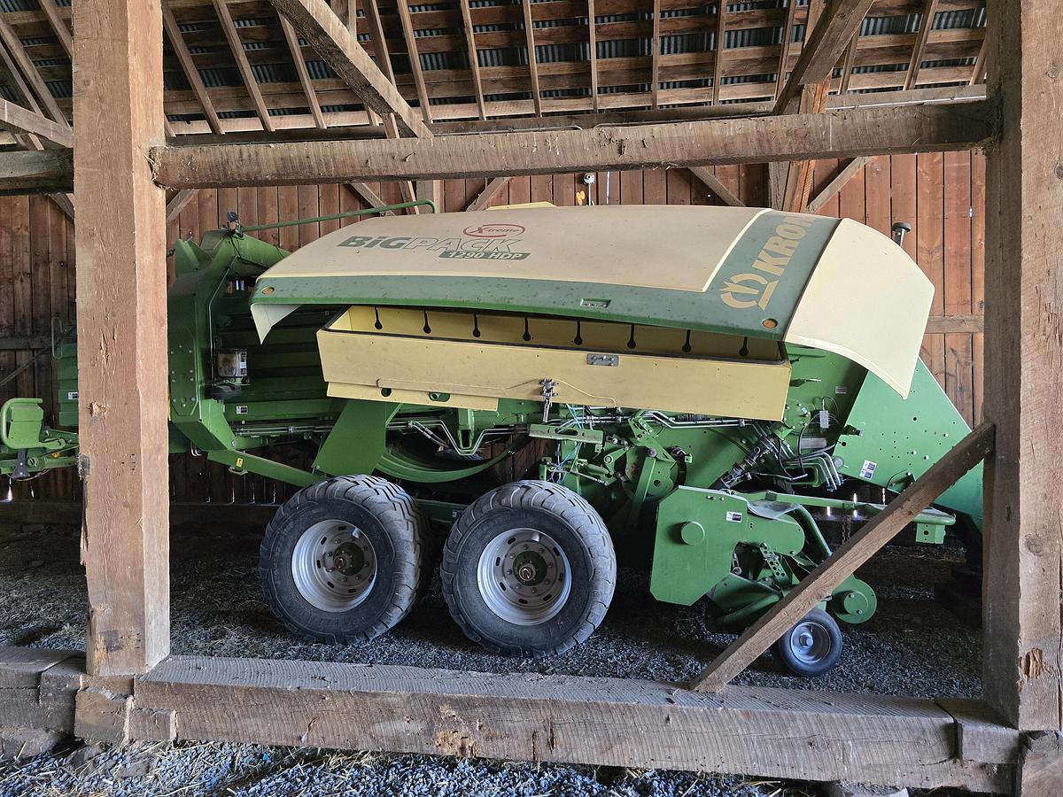 Used 2018 Krone BP1290 HDP X-treme Baler - 3x4