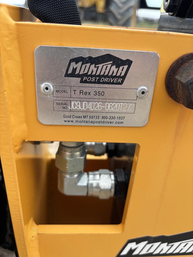 Used Montana T-Rex 350 Post Driver
