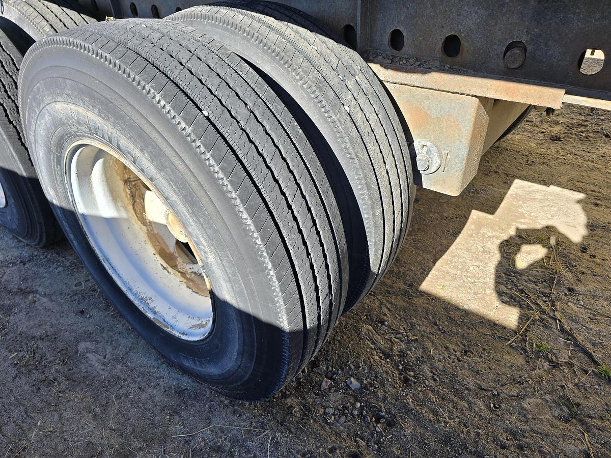 Used 48' Transcraft Flatbed Hay Trailer