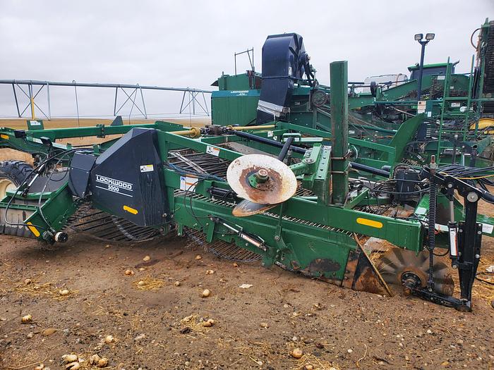 Used 4r34 Lockwood 5000 Potato Windrower