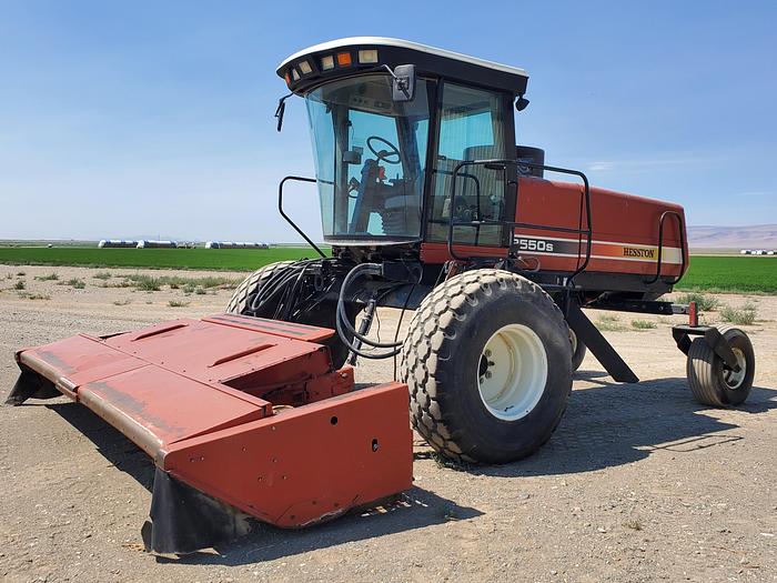 Used 2003 Hesston 8550S Rotary Windrower w/ 3300 hrs