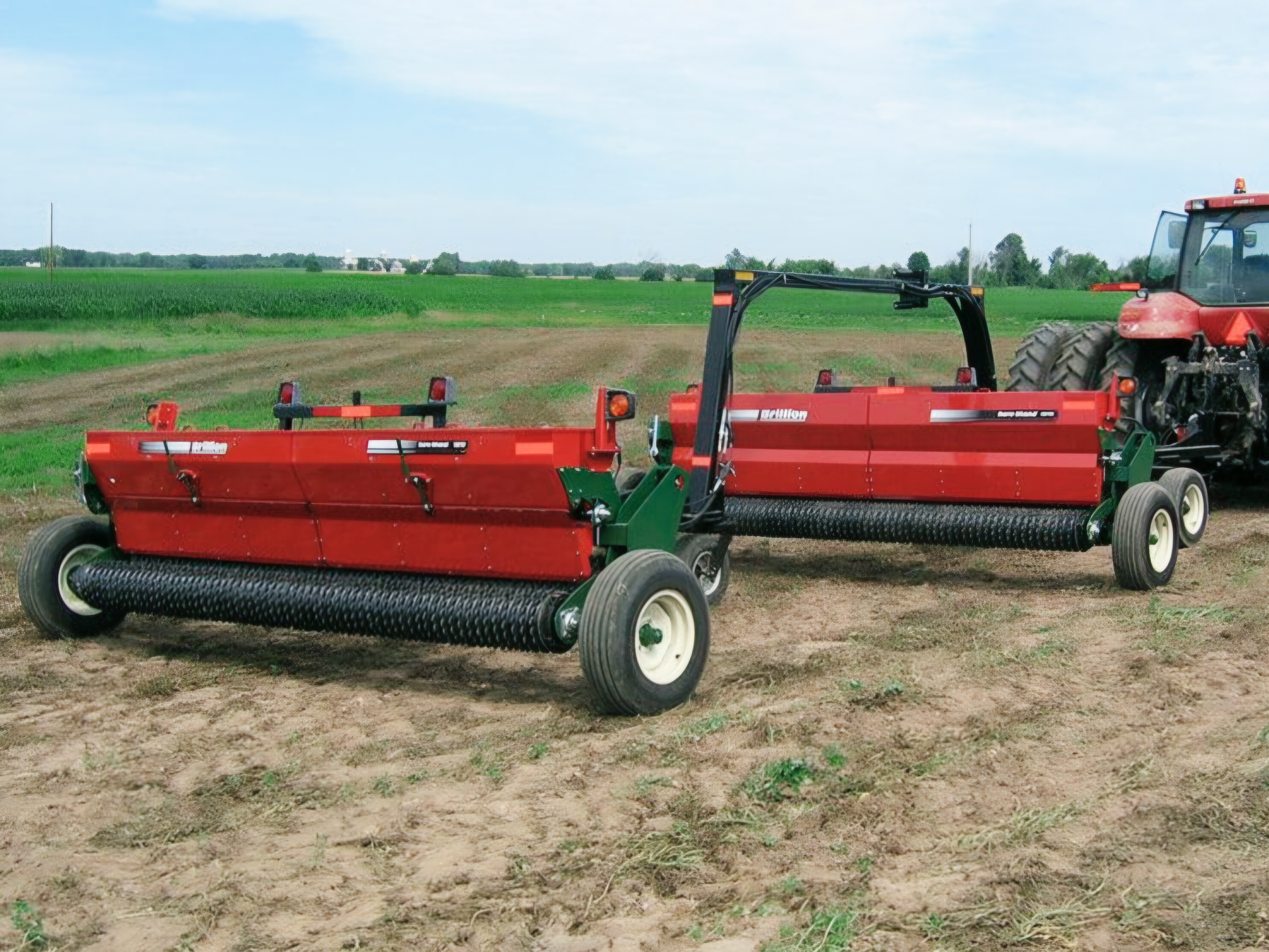 Used 24' Brillion SS112 Seeders w/ Hitch Caddy