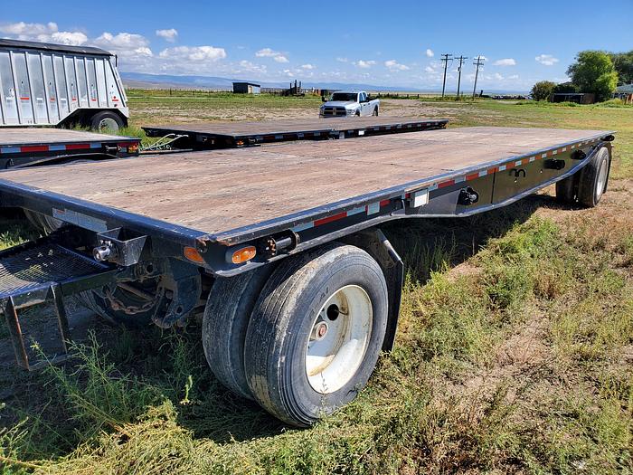 Used 48' + 30' Hay / Flatbed Trailer Set - Reinke w/ Western