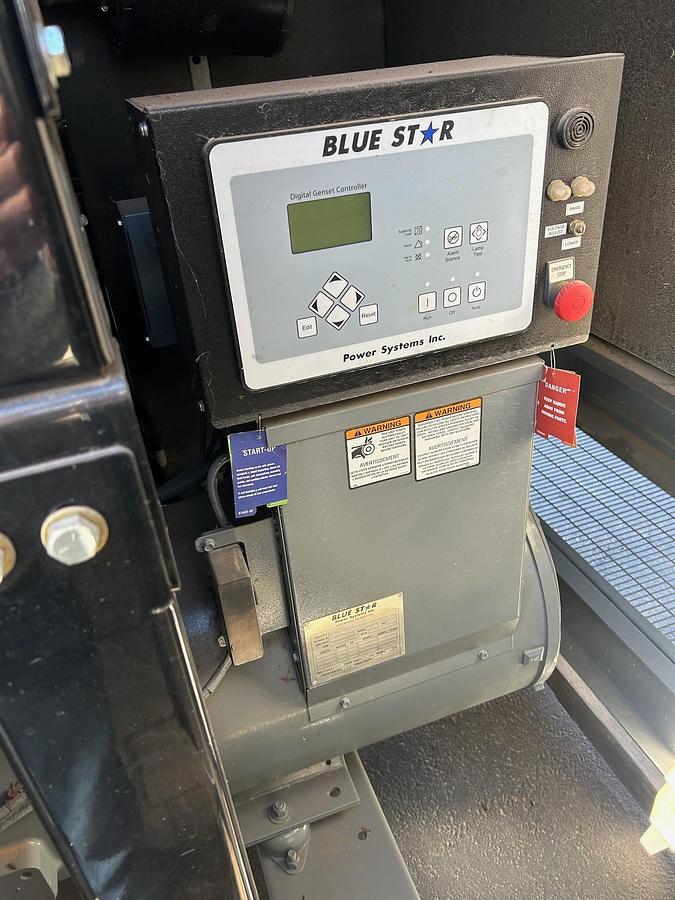 Used 2021 Blue Star 80kw Generator Set