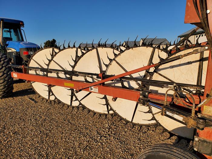 Used Massey 5130 Wheel Rake - same as H&S HDII-17