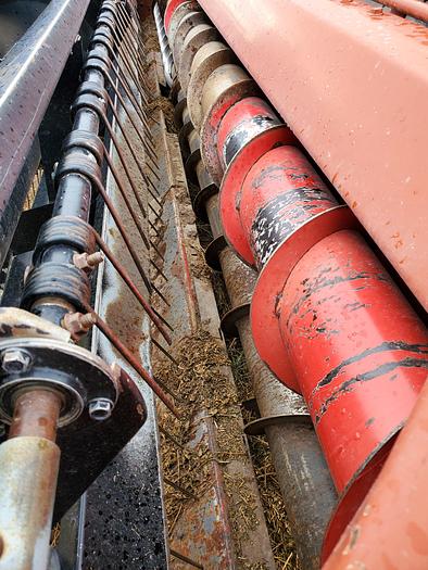 Used 2003 Hesston 8450 Sickle Windrower w/ 16' Sickle Header