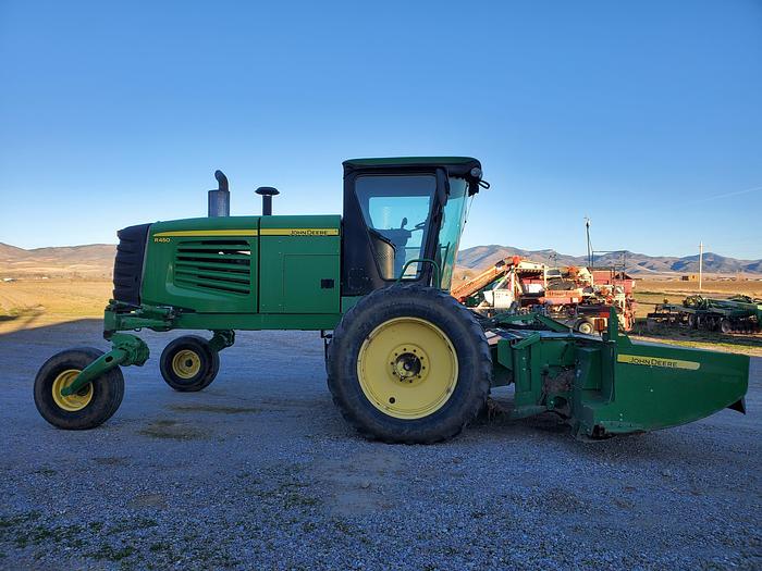 Used 2012 John Deere R450 Rotary Windrower