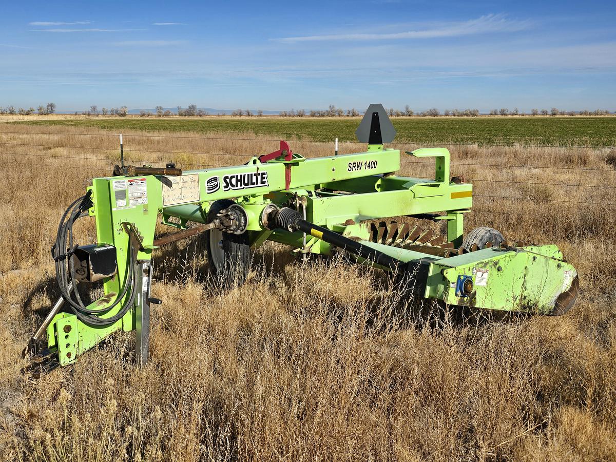 Used Schulte SRW 1400 Rock Rake
