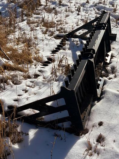 Used Cat Skid Steer Rock Bucket