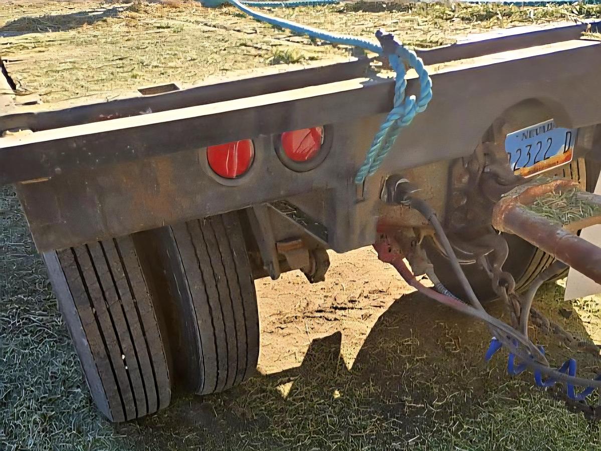 Used Hay Trailer Set - Fruehauf 32' Lead + 30' Pup