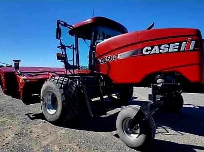 Used 2017 Case WD2504 Rotary Windrower w/ 900 hrs