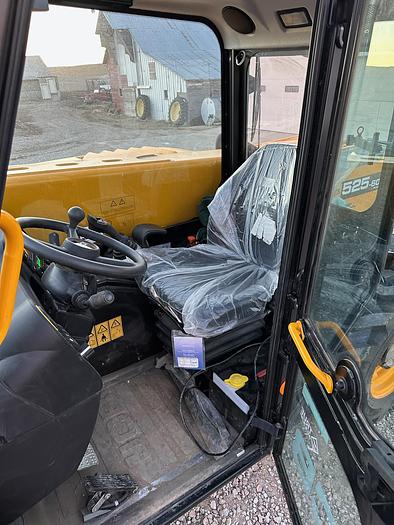 Used 2023 JCB 525-60 AGRI Telehandler w/ 60 hrs