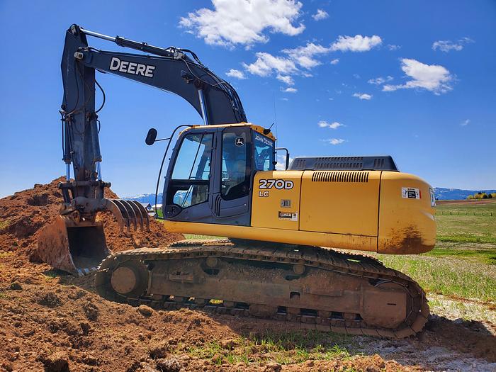 Used 2006 John Deere 270D LC Excavator w/ 3700 hrs