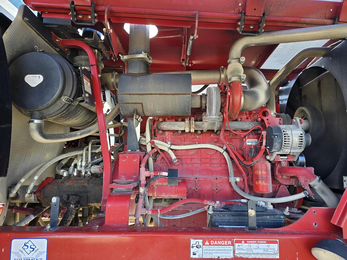 Used 2014 New Holland H8080 Rotary Windrower w/ Newer Header