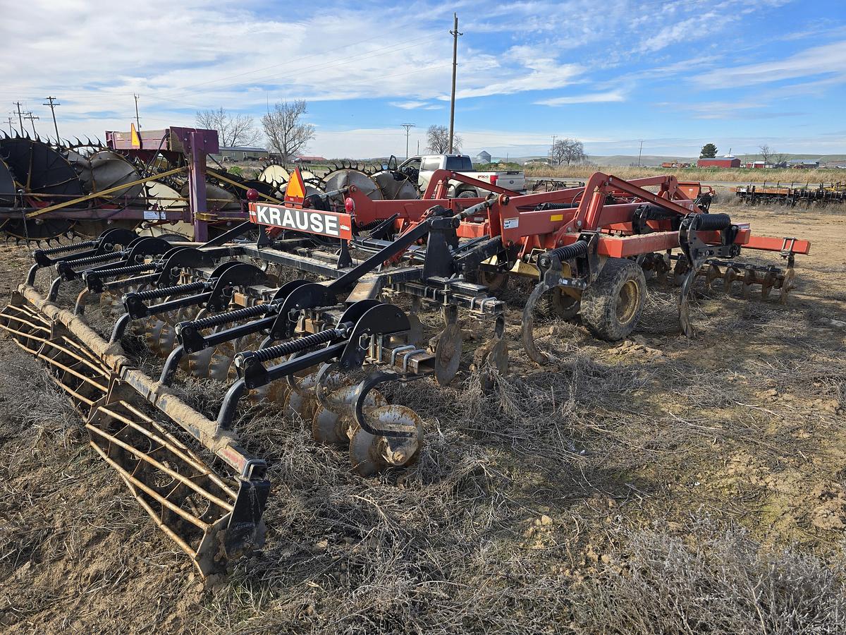 Used Krause 4850-15 Disk Ripper - 7 Shank