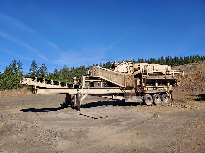 Used Complete Crushing Spread ** Will Separate ** includes Nordberg C100 Jaw Crush + more