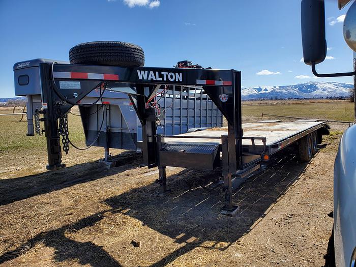 Used 2019 24' Walton Equipment Trailer
