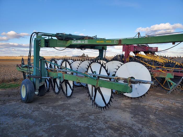 Used Allen 8703 Wheel Rake