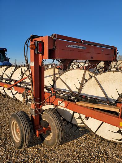 Used Massey 5130 Wheel Rake - same as H&S HDII-17