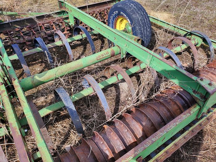 Used 15' John Deere 970 Roller Harrow / Culti-Mulcher