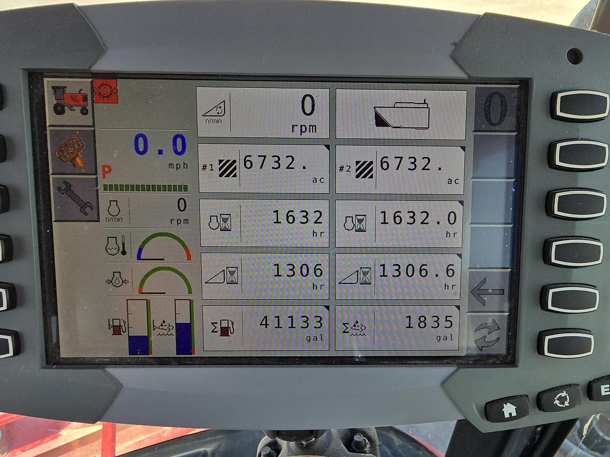 Used 2015 Massey Ferguson WR9870 Rotary Windrower w/ 1600 hrs
