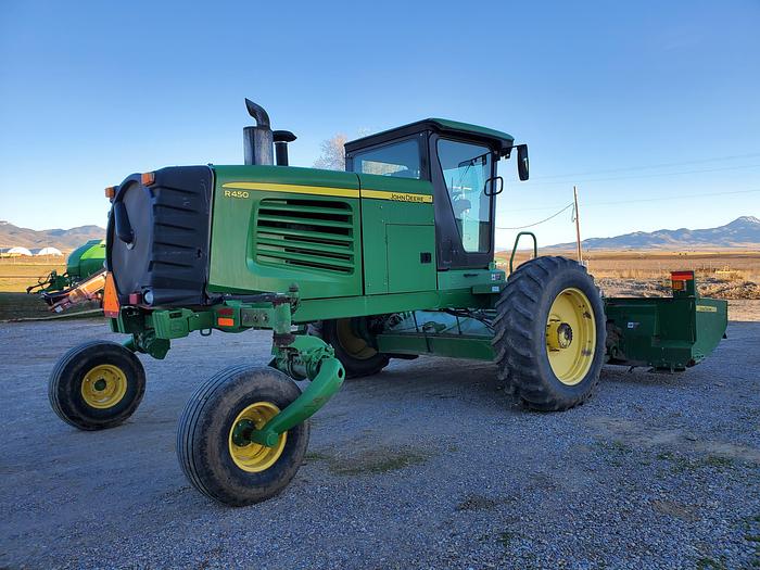 Used 2012 John Deere R450 Rotary Windrower