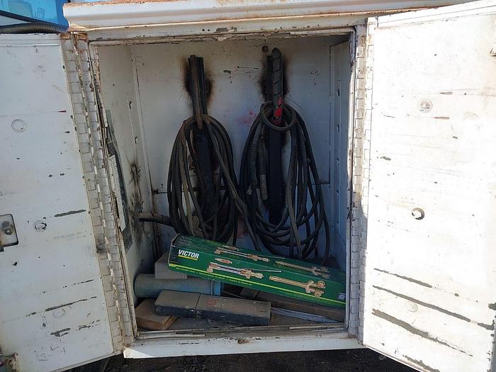 Used International 4900 Service Truck w/ Crane + Welder + Compressor + Torch