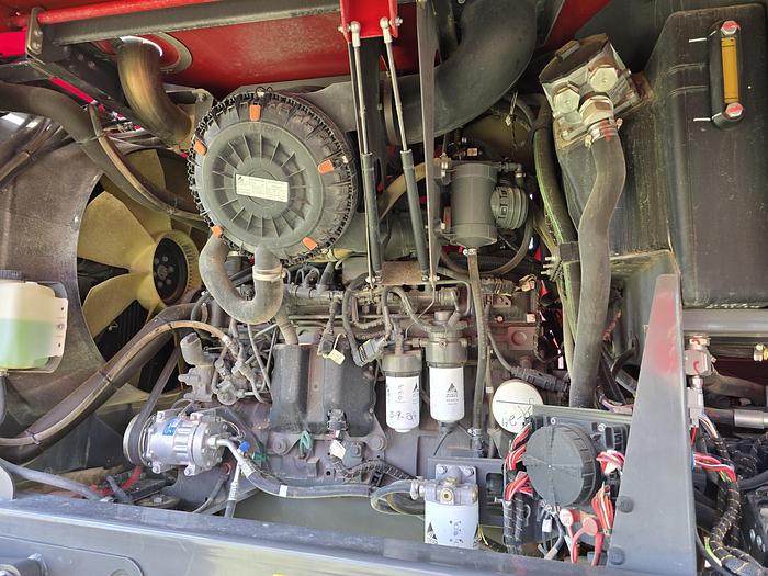 Used 2015 Massey Ferguson WR9870 Rotary Windrower w/ 1900 hrs