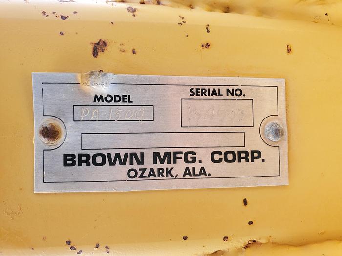 Used 15' Brown PA1500 Aerator