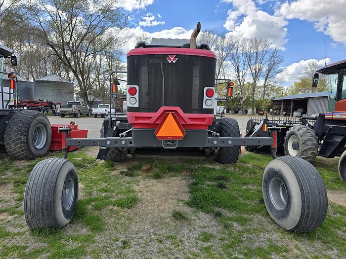 Used 2015 Massey Ferguson WR9870 Rotary Windrower w/ 1400 hrs