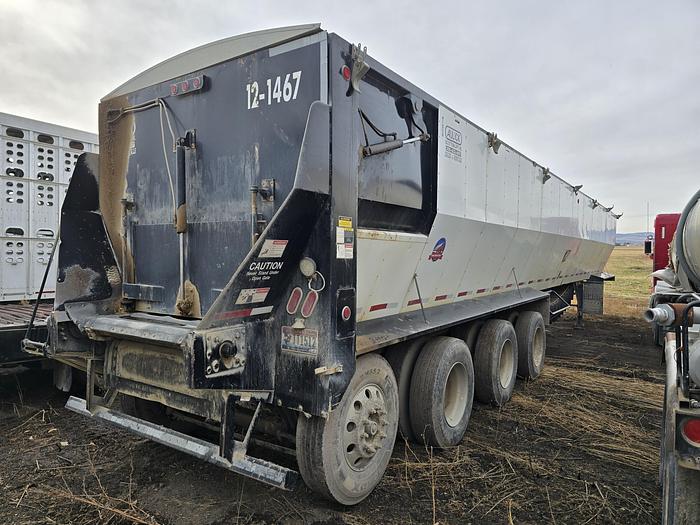 Used 2012 Aulick 51' Belt Trailer - 4 Axle