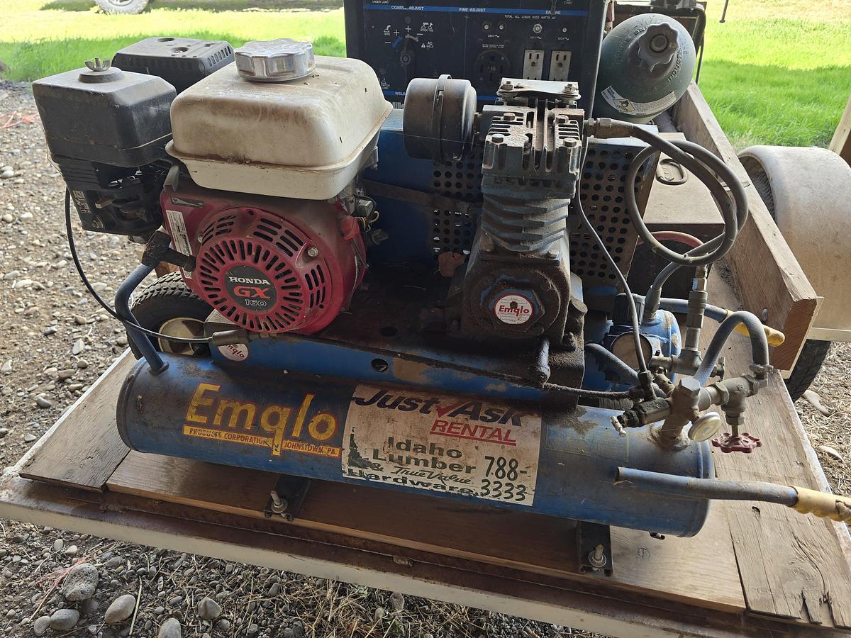 Used Service Trailer - Welder / Torch / Air Compressor