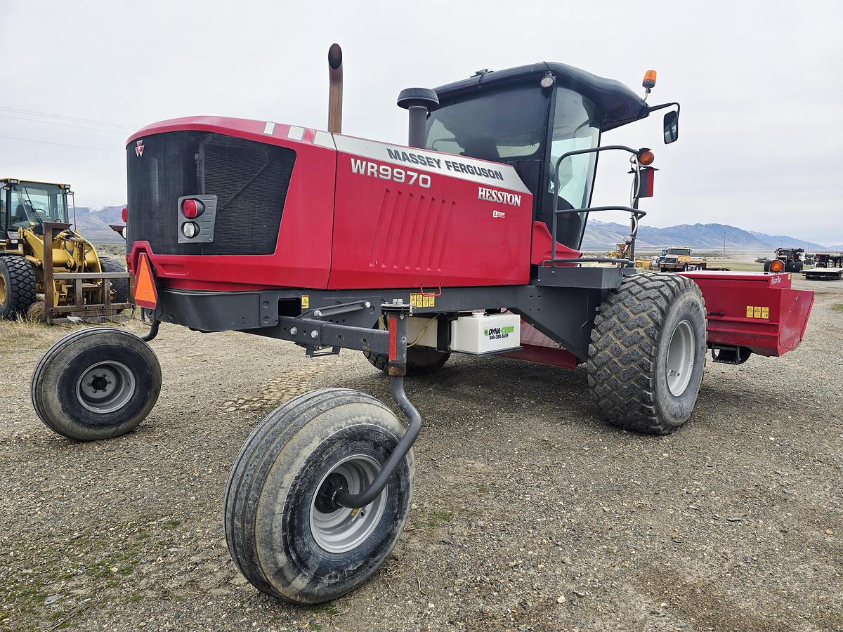 Used 2019 Massey Ferguson WR9970 Windrower w/ 1600 hrs
