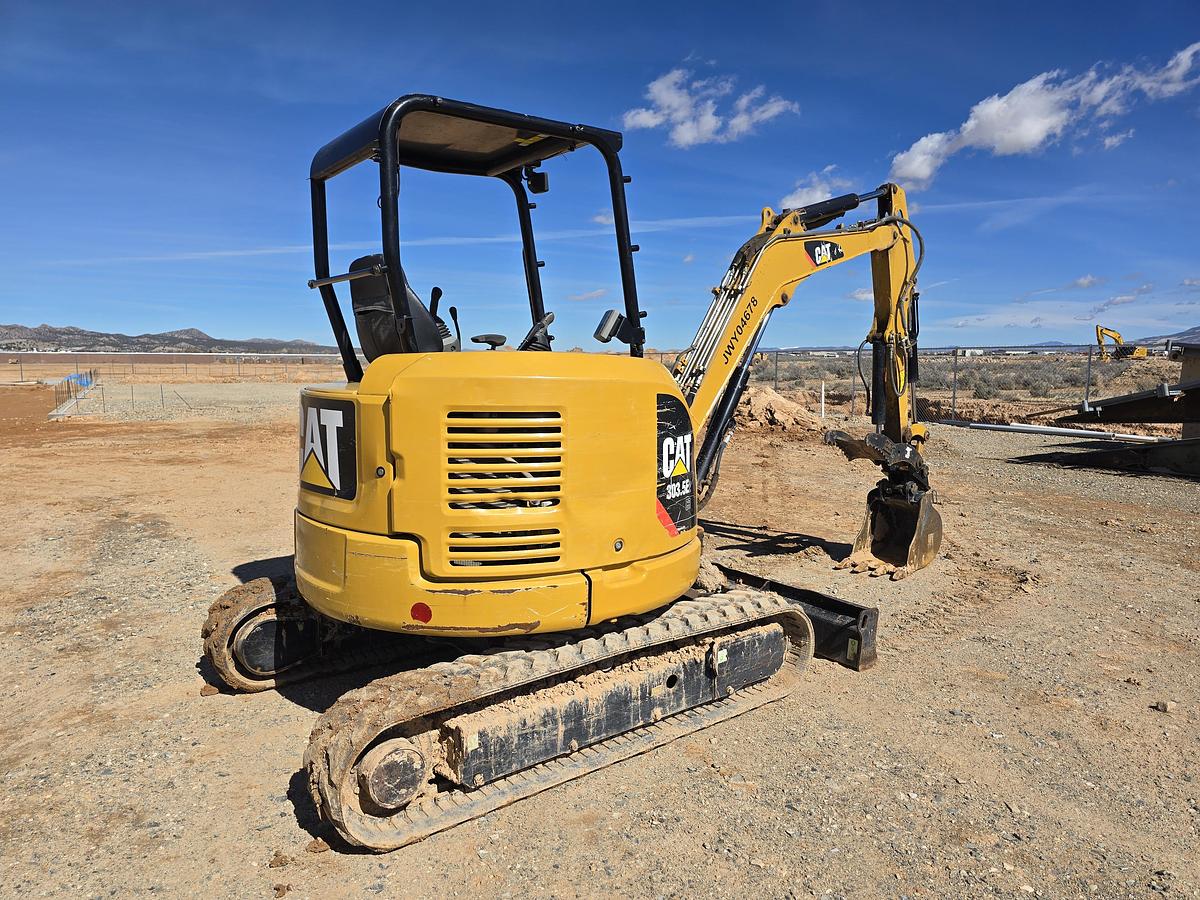 Used 2018 Caterpillar 303.5E2 Mini-Excavator