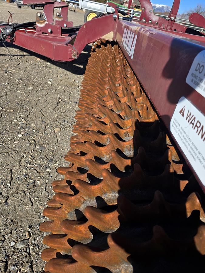 Used 20' Parma 20R4 Roller Harrow