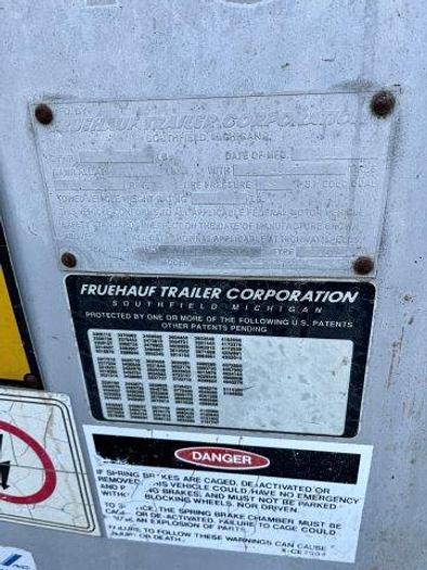 Used 1995 Fruehauf 40' End Dump