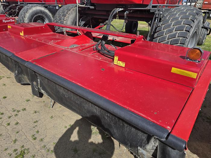 Used 2015 Massey Ferguson WR9870 Rotary Windrower w/ 1900 hrs