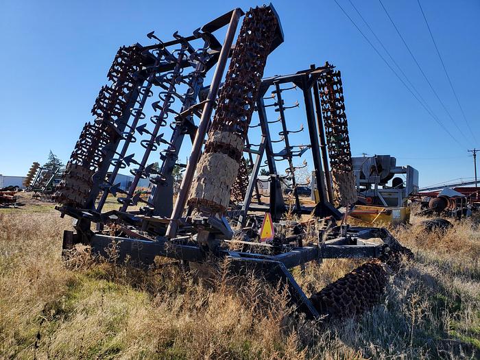 Used 30' Shop Built Roller Harrow