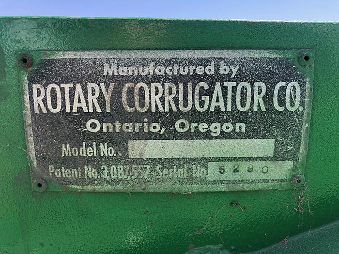 Used 15' Rotary Corrugator