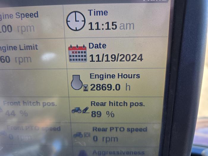 Used 2018 Case Optum 270CVX Tractor w/ Front 3pt + PTO - 2800 hrs