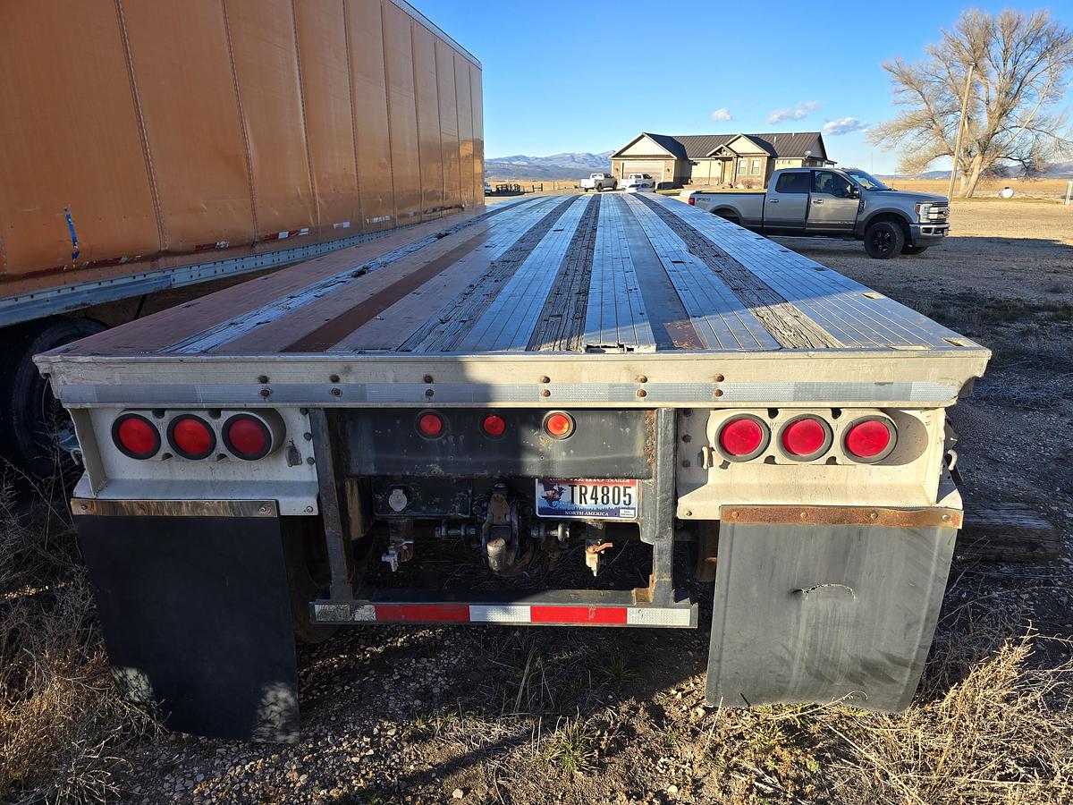 Used 48' Western Flatbed Hay Trailer