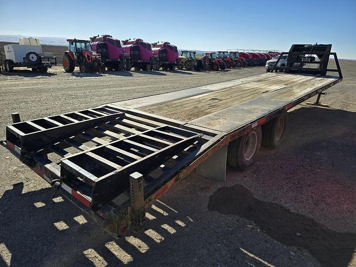 Used 30' Custom Built Gooseneck Equipment Trailer