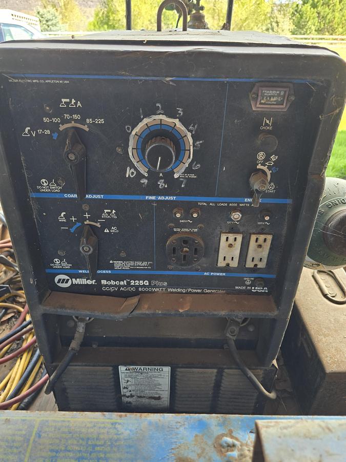 Used Service Trailer - Welder / Torch / Air Compressor