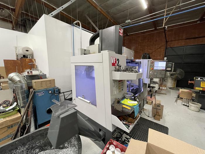 Used 2016 HAAS VF-2 4-Axis CNC Vertical Machining Center