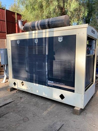 Used 2001 Kohler Generator 150kW Natural Gas Model 150RZD
