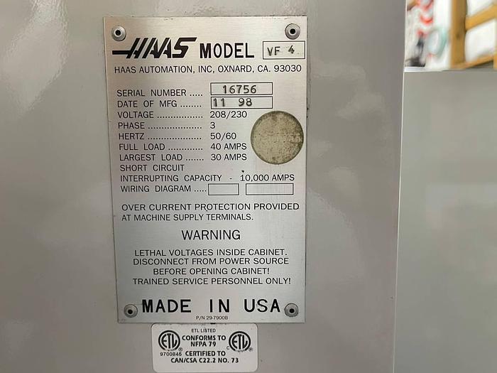 Used 1998 HAAS Vf-4
