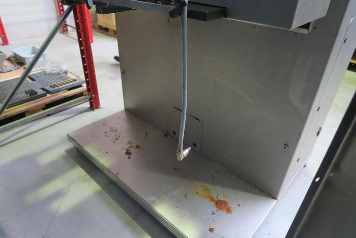 Used Hacos Depositor for chocolate or cream centres