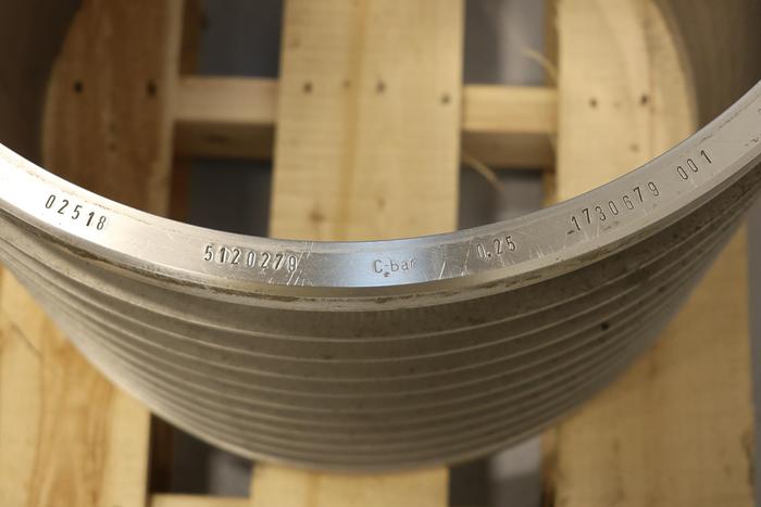 Used Voith Size 10 Pressure Screen Basket #44299